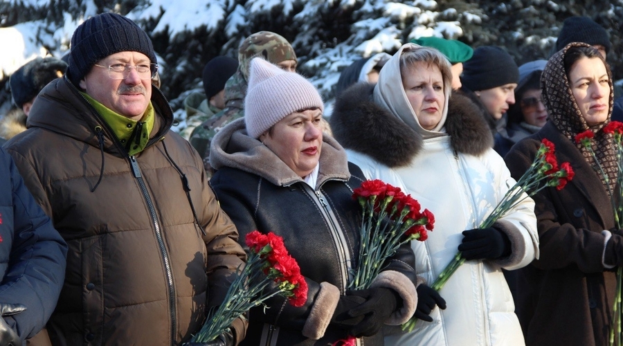 В Старом Осколе отметили 83-ю годовщину освобождения Старого Оскола от немецко-фашистских захватчиков